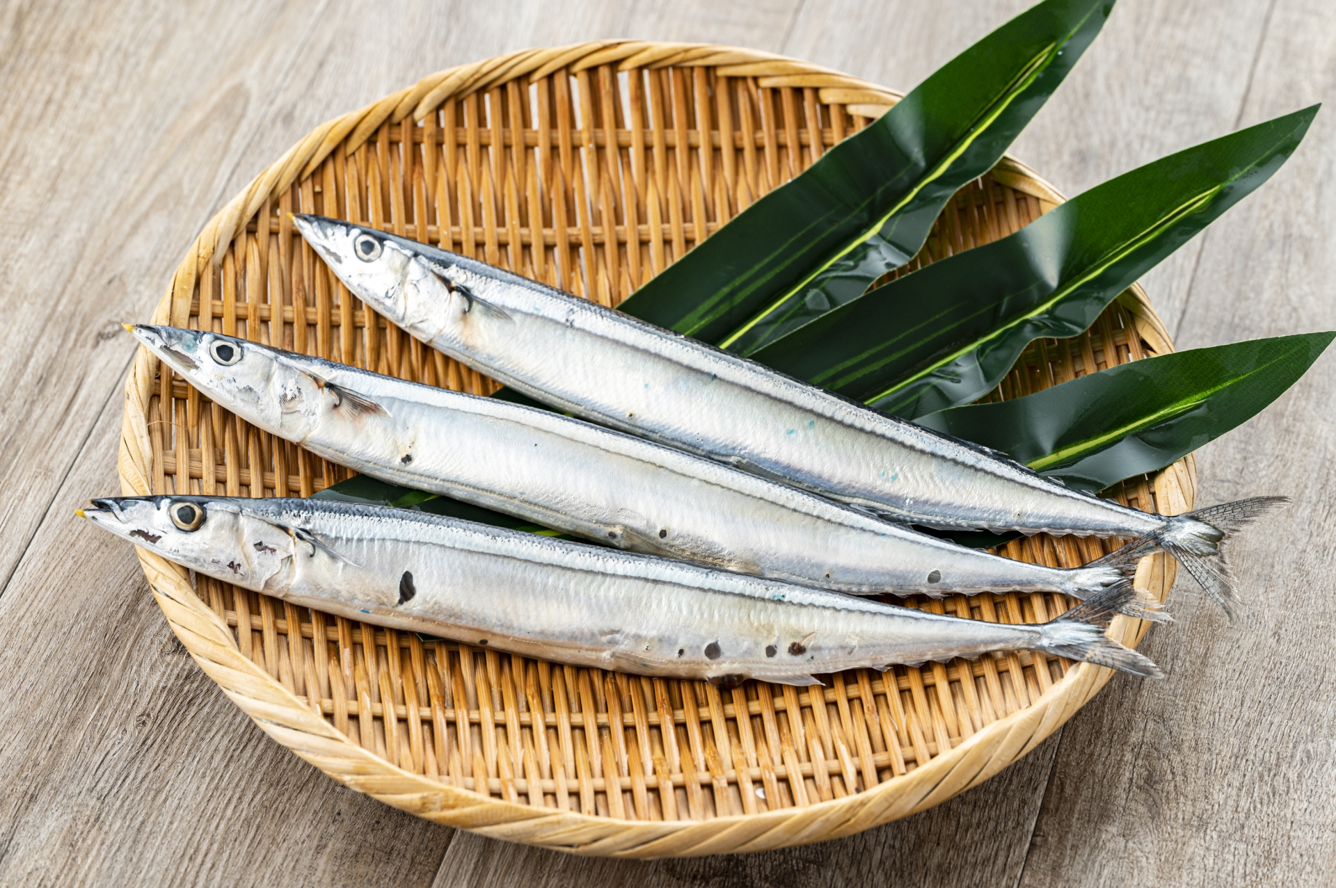 初物の秋刀魚は北海道から